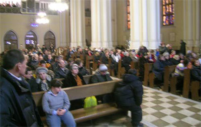 Скоро Пришествие! Экуменическое богослужение в католическом соборе Москвы