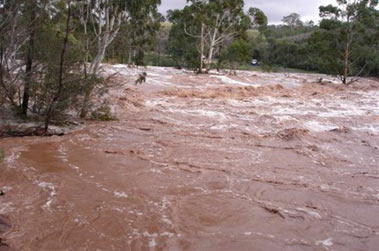 Наводнение в Намибии