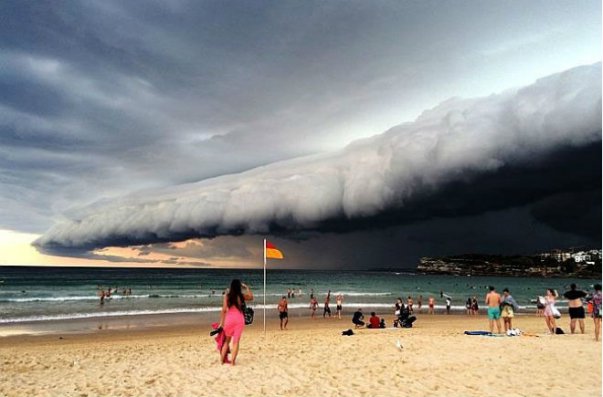 В Австралии сильный шторм